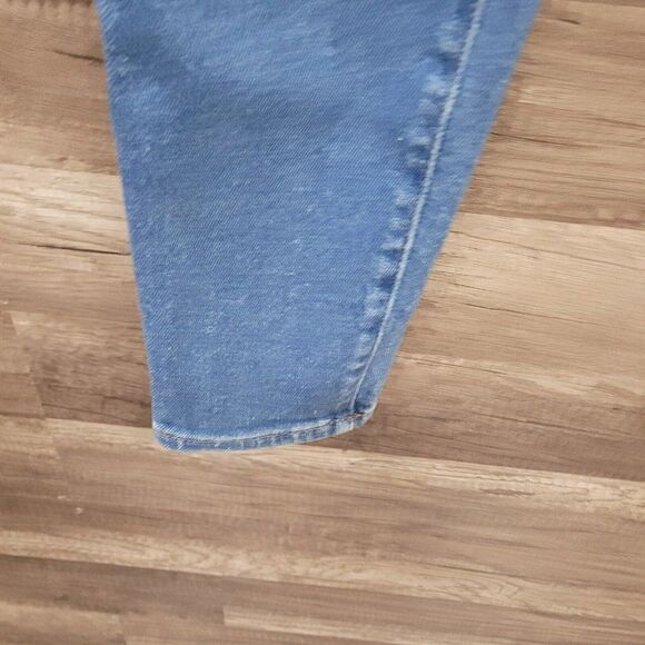 Madewell 10" Size 30 TALL High-Rise Skinny Crop Jeans Womens Blue Sheffield Wash - Picture 9 of 16
